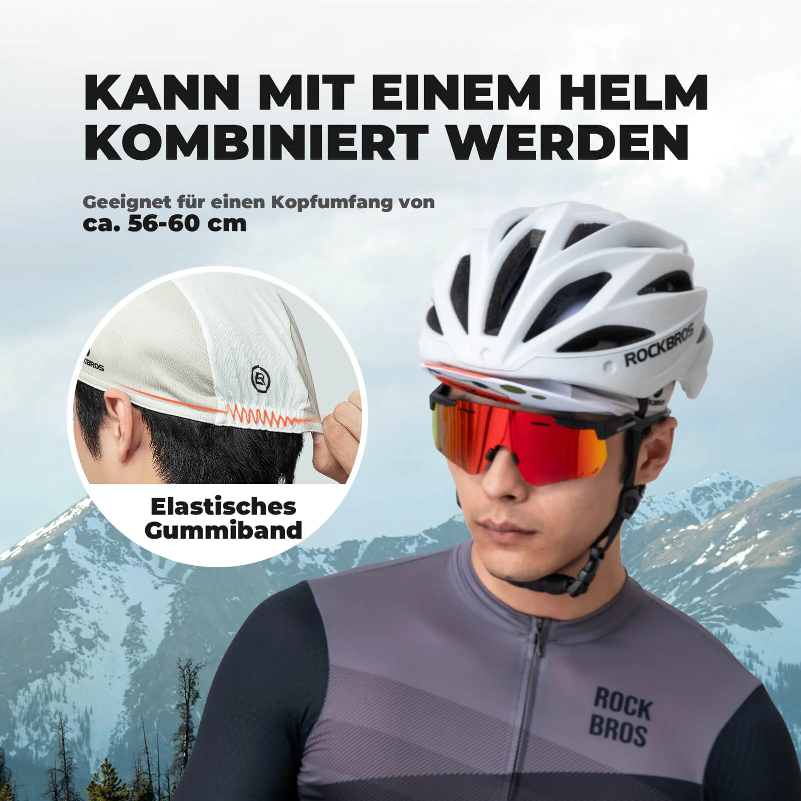 Fahrrad Kappe Sommer Fahrradmütze - Image 10