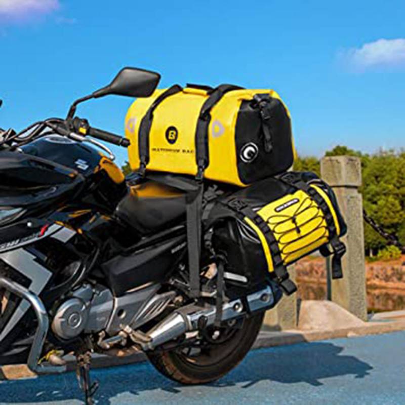 Motorrad Gepäckträgertaschen wasserdicht Motorradtasche 62L - Image 6