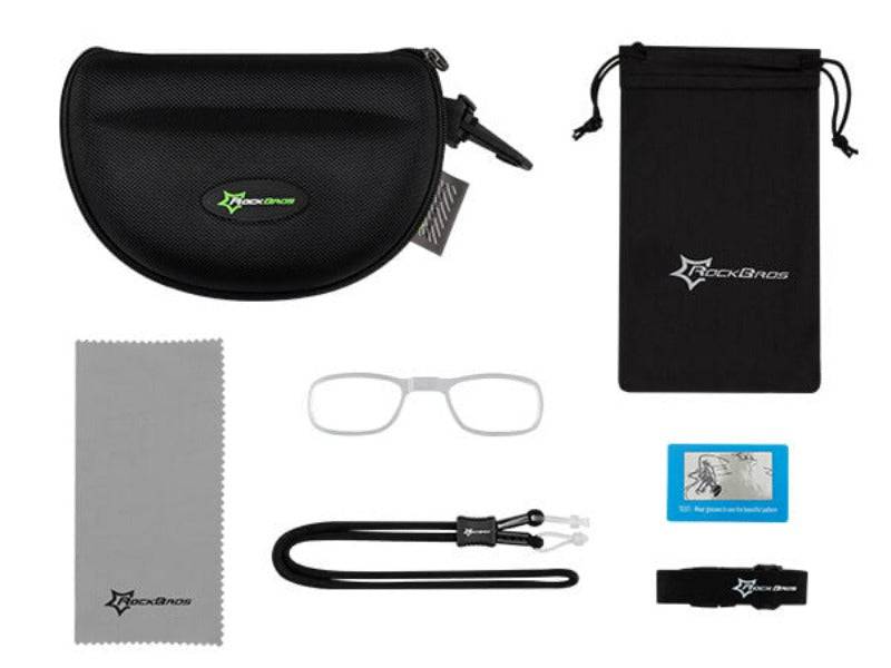 ROCKBROS Fahrradbrille polarisierte Sonnenbrille mit 5 Wechselgläsern - Image 7
