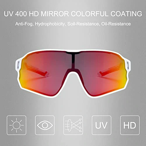 ROCKBROS Fahrradbrille Polarisierte Sportsbrille mit UV-Schutz - Image 24