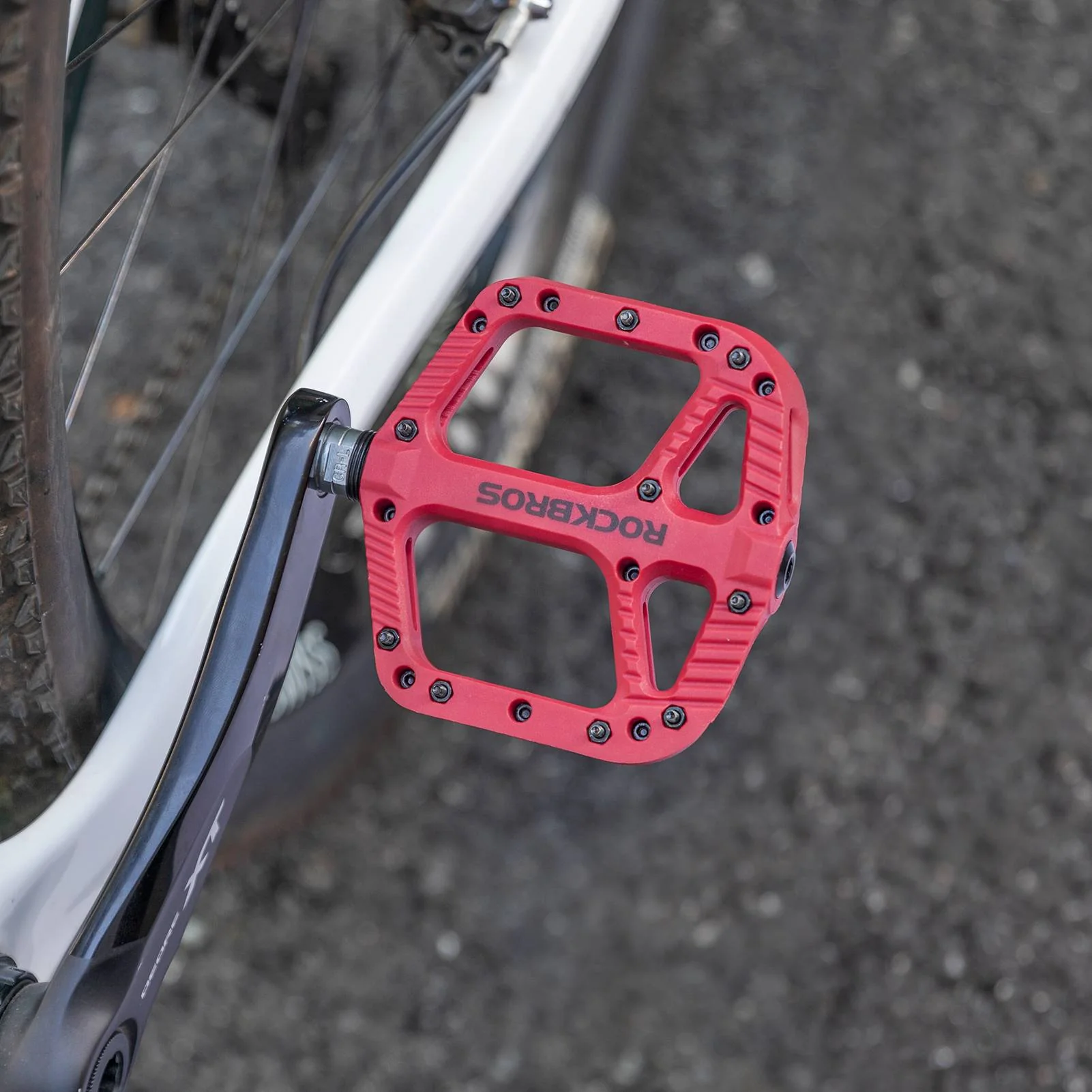 ROCKBROS Fahrradpedale Nylon Flat Pedale 9/16 Zoll mit 3 Bearing - Image 26