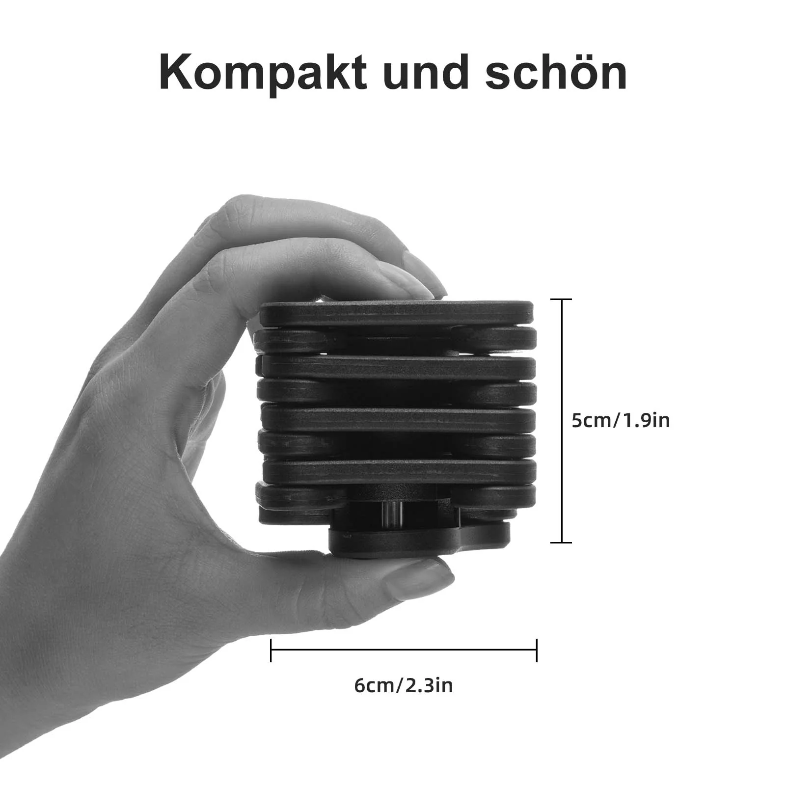 ROCKBROS Fahrradschloss Faltschloss 70 cm Lang Schwarz - Image 12