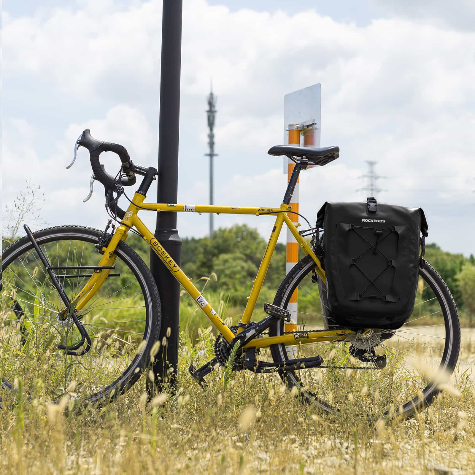 ROCKBROS Gepäckträgertasche 25L-32L 100 % wasserdicht mit Tragegriff - Image 33
