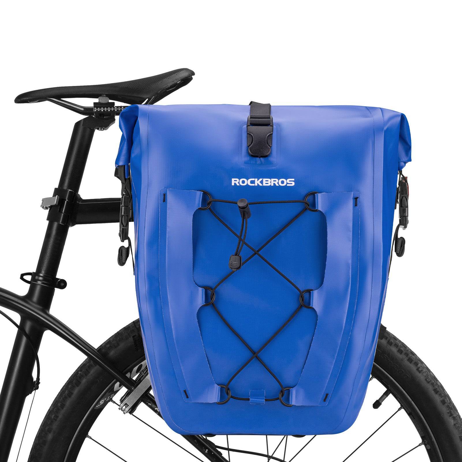 ROCKBROS Gepäckträgertasche 25L-32L 100 % wasserdicht mit Tragegriff - Image 39