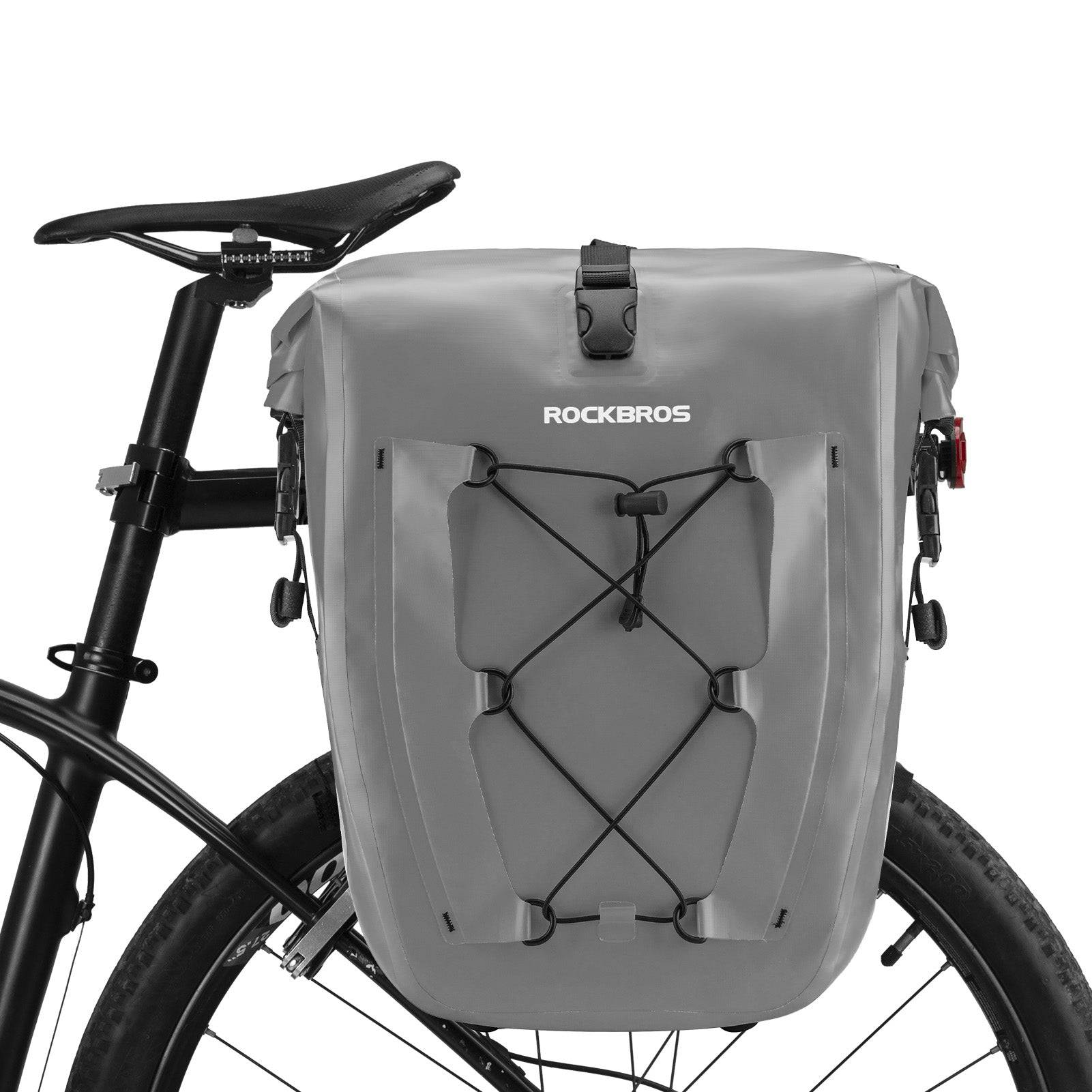ROCKBROS Gepäckträgertasche 25L-32L 100 % wasserdicht mit Tragegriff - Image 54