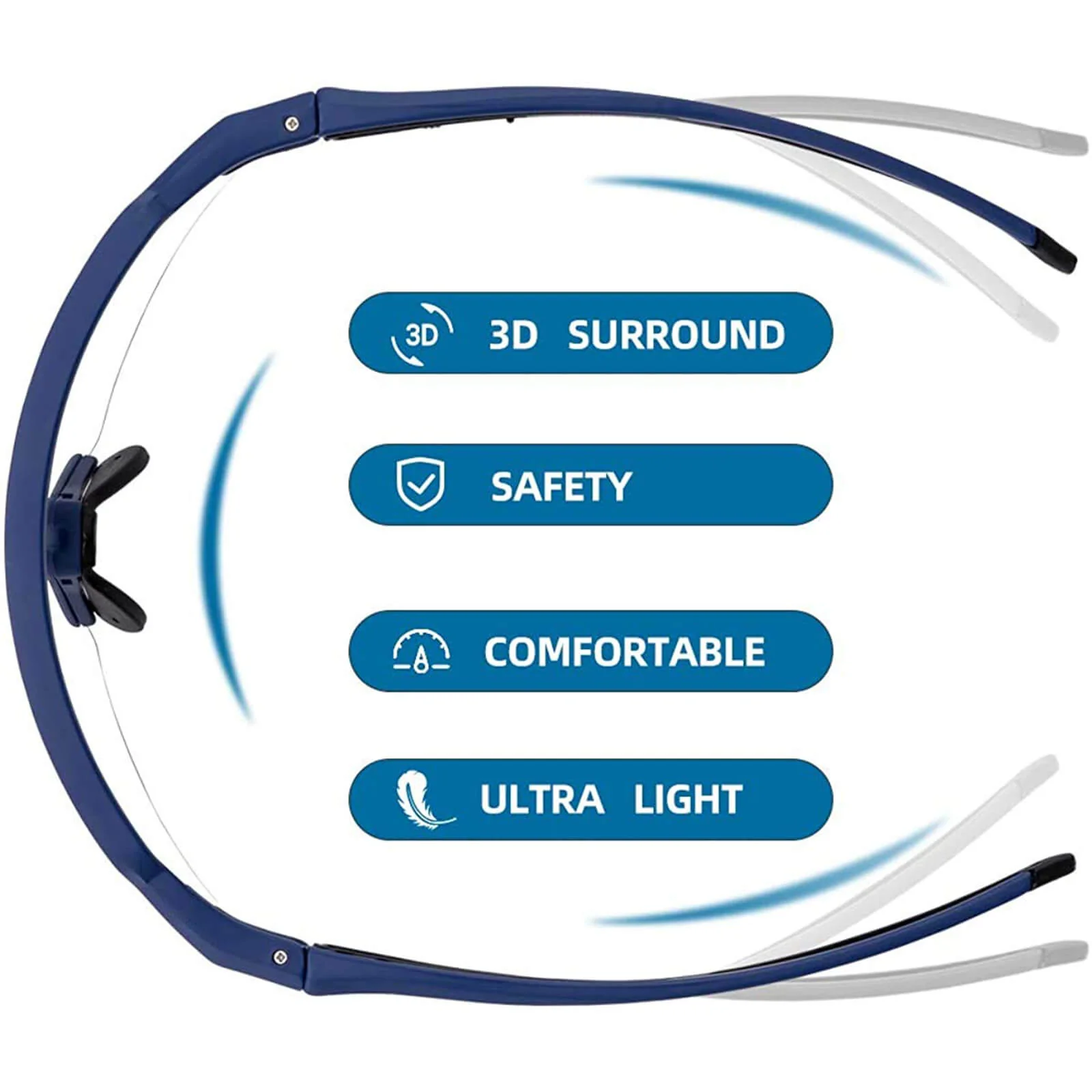 ROCKBROS Sonnenbrille für Männer & Frauen UV-Schutz Fahrradbrille - Image 9