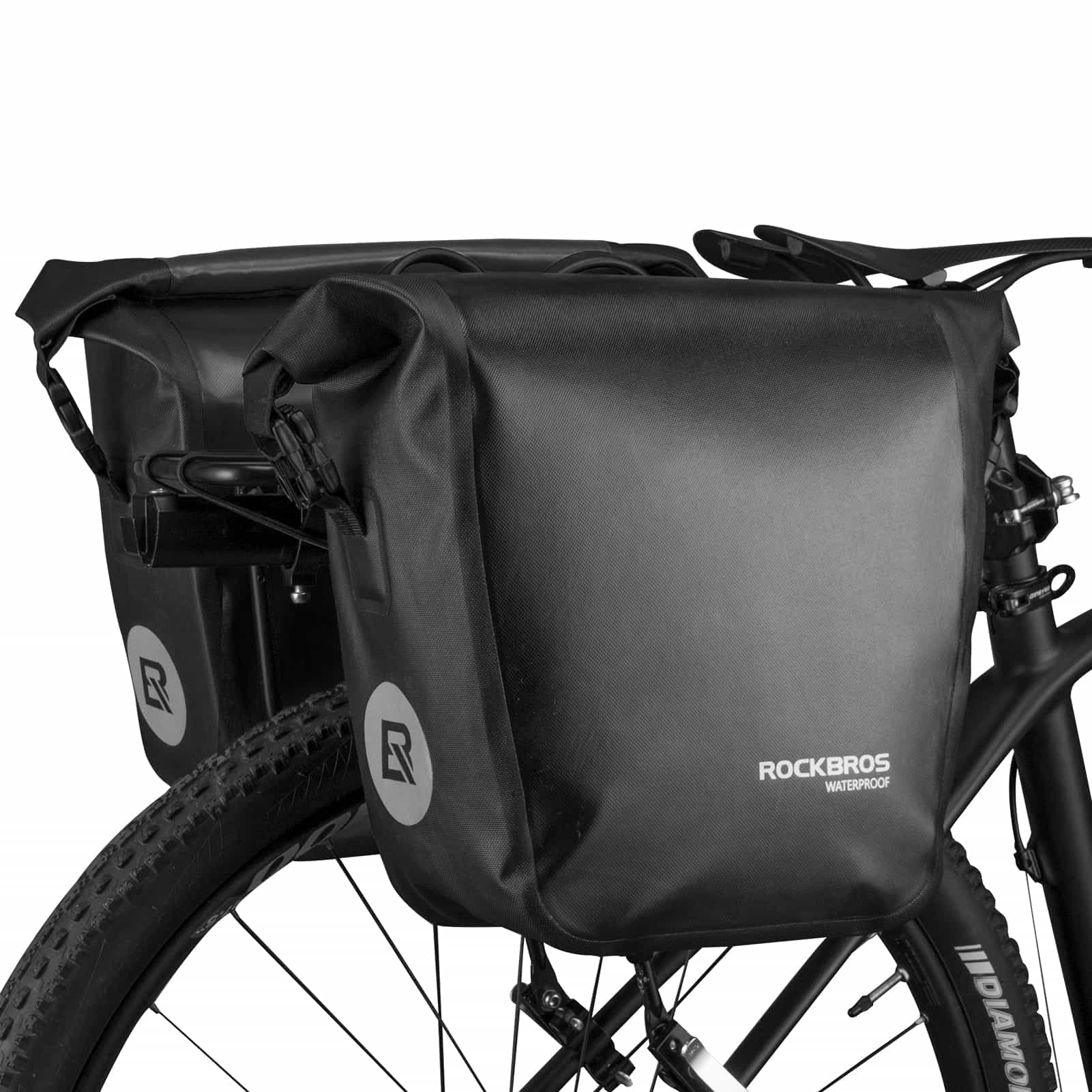ROCKBROS Wasserdichte Gepäckträgertasche 12-16L - Image 13